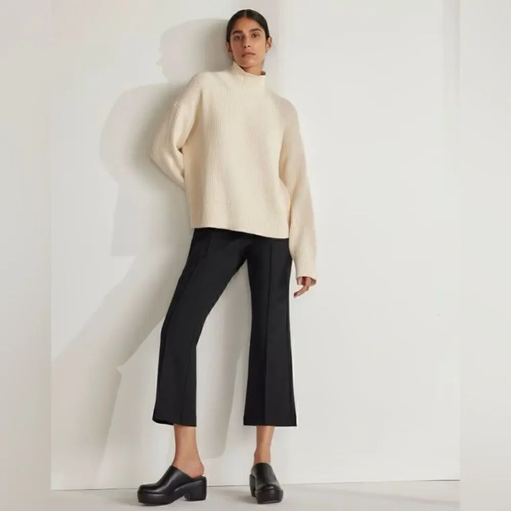 NEW EVERLANE The Puffa Clog in black leather - Picture 4 of 7